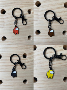 07 Among.us Game keychain