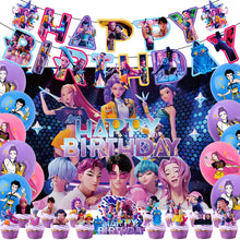 Load image into Gallery viewer, 403 K-pop Demon Hunters theme birthday  party decoration
