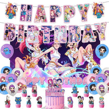 Load image into Gallery viewer, 403 K-pop Demon Hunters theme birthday  party decoration
