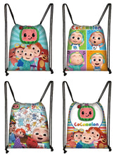 Load image into Gallery viewer, 27 Backpack Coco•melon string bag

