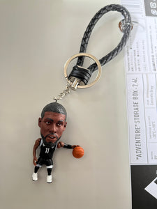 Hip-pop Fashion basketball figures keychain