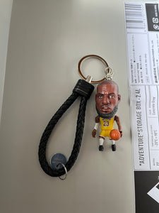 Hip-pop Fashion basketball figures keychain