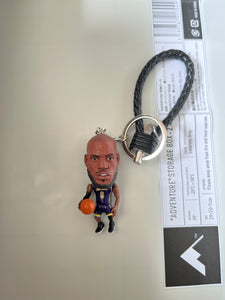 Hip-pop Fashion basketball figures keychain