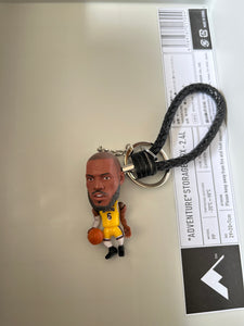 Hip-pop Fashion basketball figures keychain