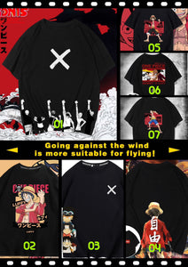 203 Anime One P t-shirt fashion loose clothes