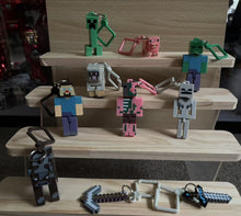 Load image into Gallery viewer, 33 Mine•craft mini figures cake decoration kid toys
