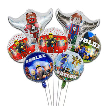 Load image into Gallery viewer, 13 Ro•blox Foil balloon party decorations
