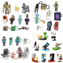 Load image into Gallery viewer, 33 Mine•craft mini figures cake decoration kid toys

