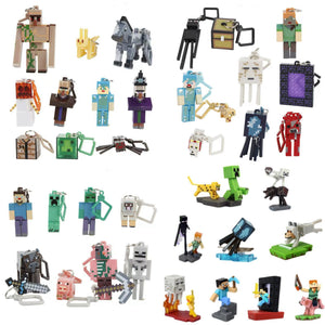 33 Mine•craft mini figures cake decoration kid toys