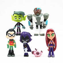 Load image into Gallery viewer, 87 Teen Titans mini figures cake decorations
