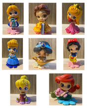 Load image into Gallery viewer, 74 Princess mini figures cake decorations
