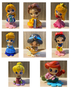 74 Princess mini figures cake decorations