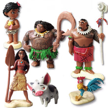 Load image into Gallery viewer, 30 Moa•na mini figures cake decorations
