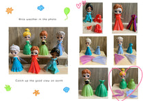 Load image into Gallery viewer, 74 Princess mini figures cake decorations kid toys
