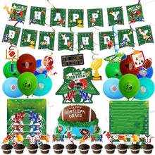 Load image into Gallery viewer, 02 Football/NLF theme birthday  party decoration
