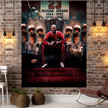 Load image into Gallery viewer, 01 Basketball party decorations/tapestry
