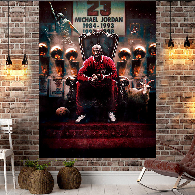 01 Basketball party decorations/tapestry