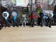 Load image into Gallery viewer, 71 Ski Toilet Simulator mini figures cake decorations kid toys
