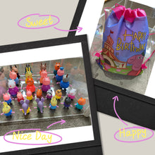 Load image into Gallery viewer, 34 Pig mini figures cake decorations kid toys
