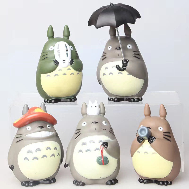 Mini figures Anime Totoro cake decorations