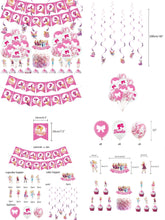 Load image into Gallery viewer, 37 Bar•Bie birthday  party decorations

