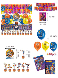 43 Space•Jam theme birthday  party decorations