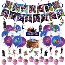 Load image into Gallery viewer, 56 Hotel T theme birthday  party decorations
