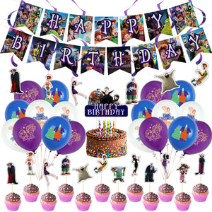56 Hotel T theme birthday  party decorations