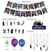 Load image into Gallery viewer, 56 Hotel T theme birthday  party decorations
