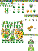 Load image into Gallery viewer, 61 Plants·Zombies theme birthday  party decorations
