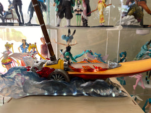 203 Anime One P figures (with light)