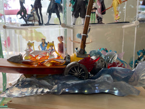 203 Anime One P figures (with light)