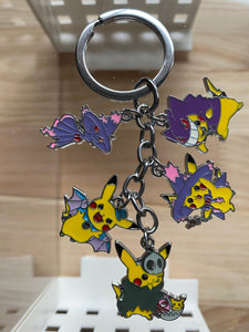 18 Poke•mon fashion metal keychain