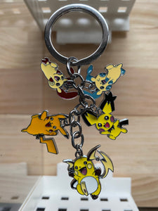 18 Poke•mon fashion metal keychain