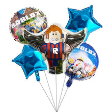 Load image into Gallery viewer, 13 Ro•blox Foil balloon party decorations
