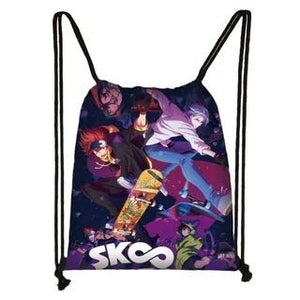 SK8 string bag fashion backpack