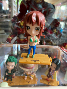 Anime one p mini figures cake decorations