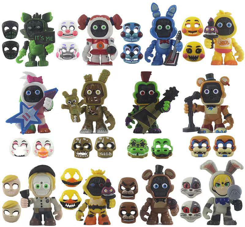 22 Five•night mini figures cake decorations kid toys