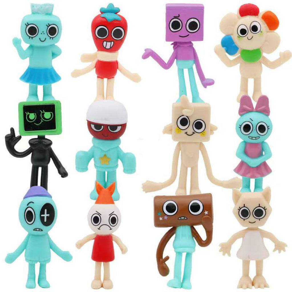 98 Dandy Mini figures cake decorations