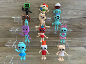 98 Dandy Mini figures cake decorations