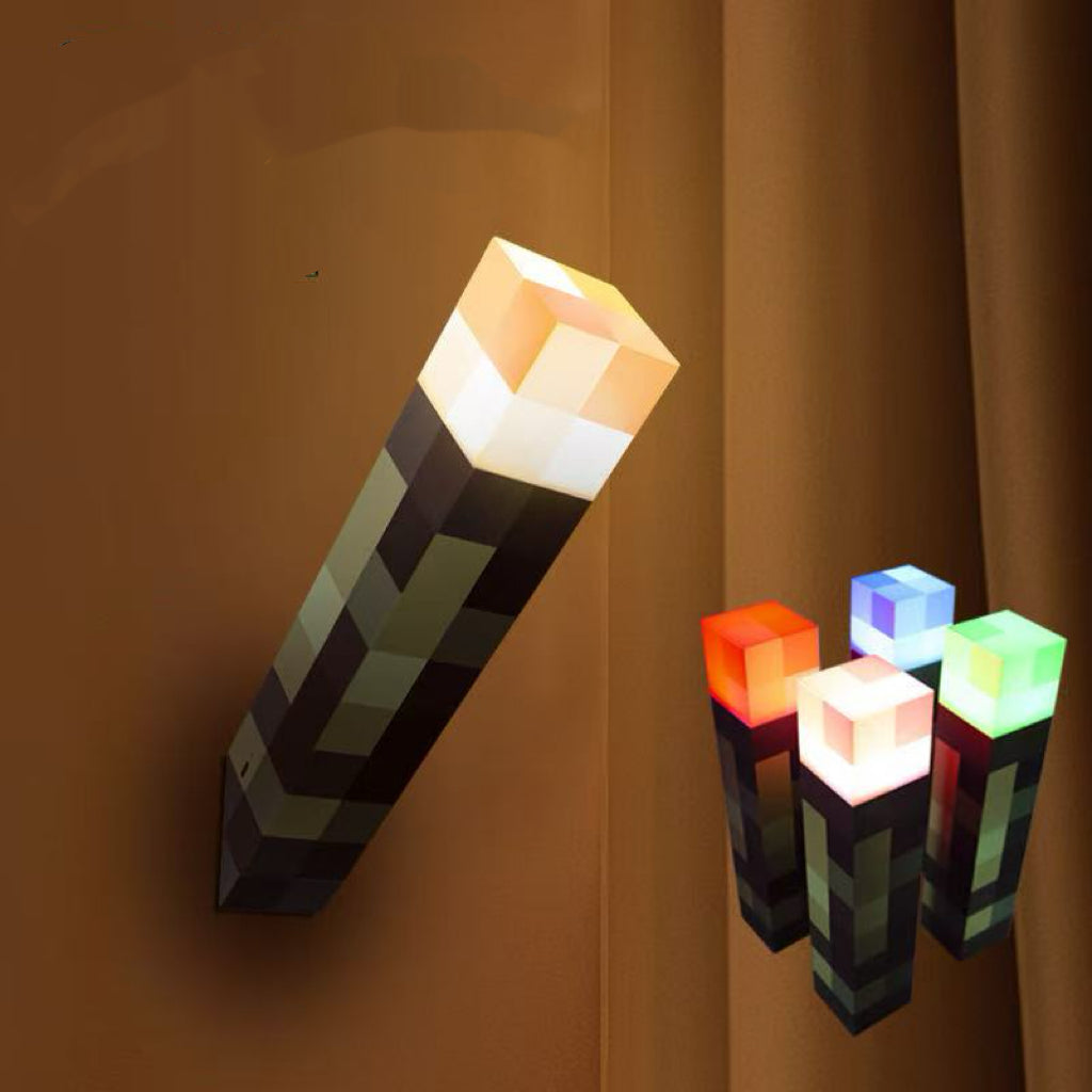 33 Mine•Craft light up torch kid toys