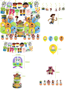 93 Toy S theme birthday  party decoration