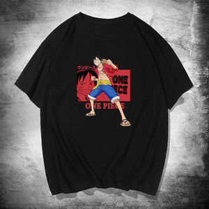 203 Anime One P t-shirt fashion loose clothes