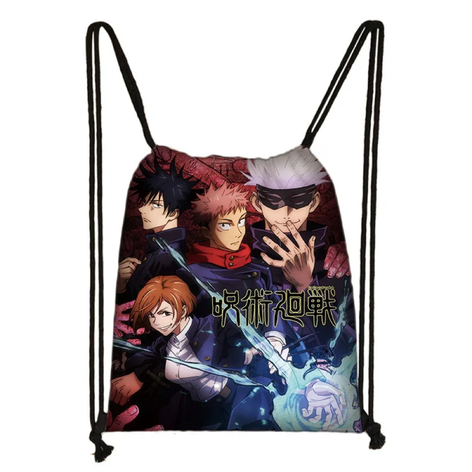 213 Anime Jujutsu K
 String Bag Fashion Fackpack