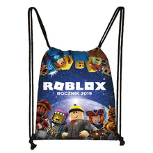 Load image into Gallery viewer, 13 Rob•lox string bag fashion backpack
