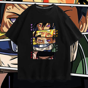 Anime N t-shirt fashion loose clothes