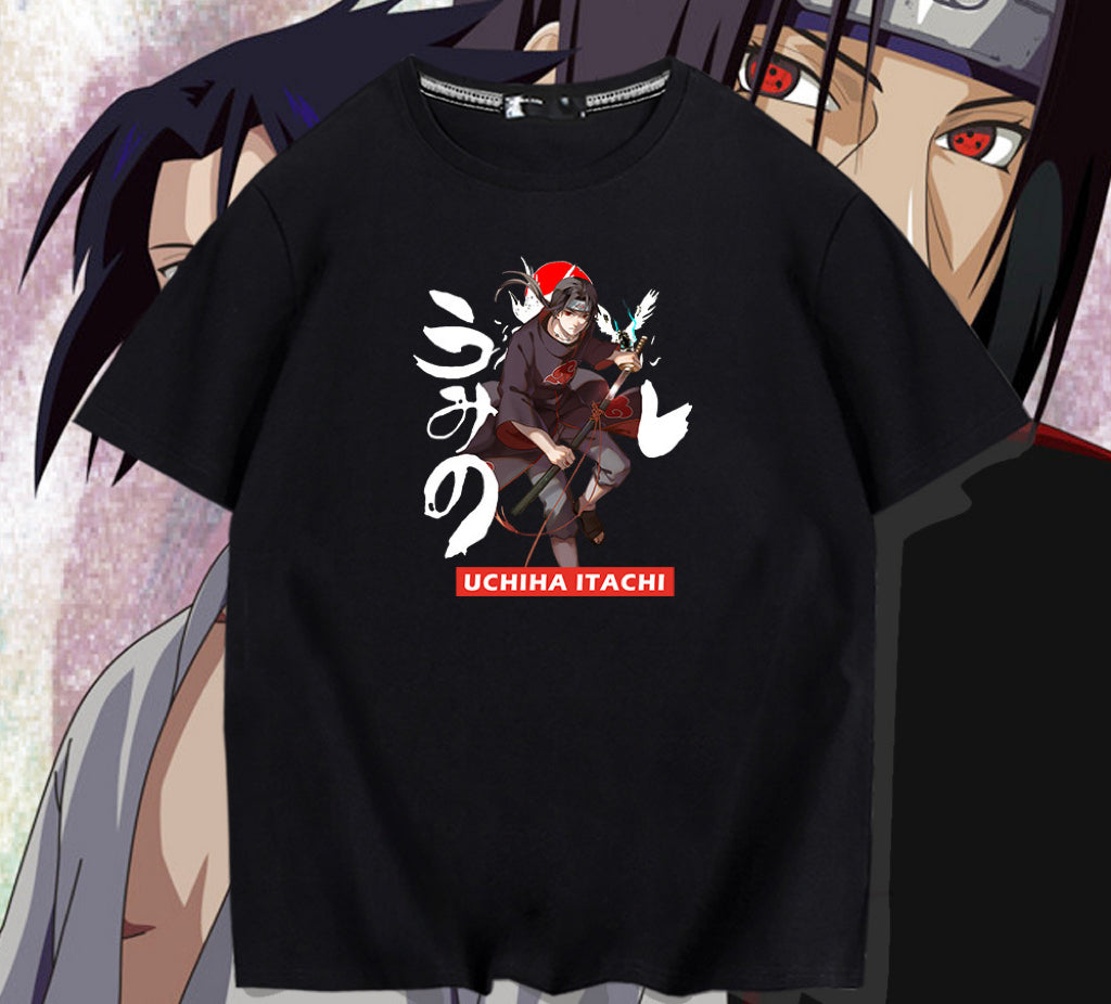 Anime N t-shirt fashion loose clothes