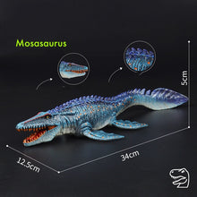 Load image into Gallery viewer, 67 Dinosaur Mosasaurus figure tyrannosaurus figures Raptor kid toy
