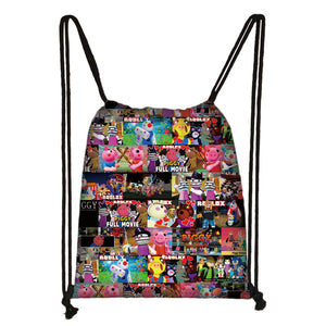 Pig•gy string bag fashion backpack