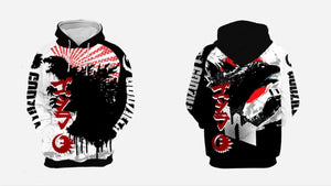 36 Kids hoodie Godzilla fashion kids clothes